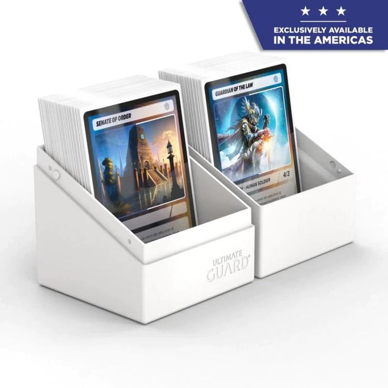 Ultimate Guard Boulder 100+ Classic, Deck Case for 100 Double-Sleeved TCG Cards, Topaz, Secure & Durable Storage for Trading Card Games, Soft-Touch Finish - Image 3